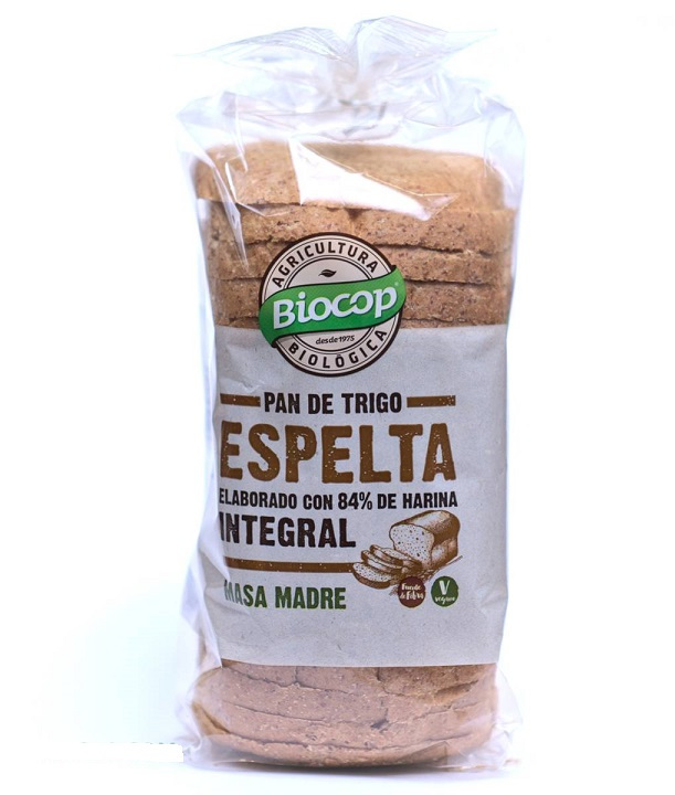 PA DE MOTLLE ESPELTA INTEGRAL AMB MASSA MARE 400gr BIOCOP