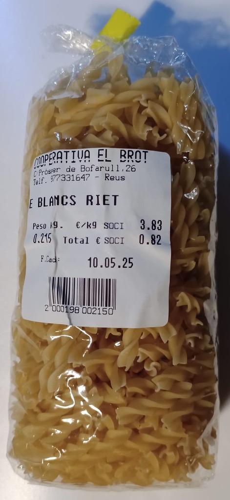 ESPIRALS BLANCS RIET VELL