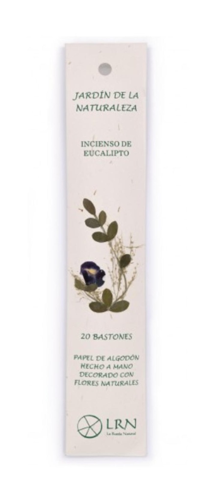 ENCENS EUCALIPTO JARDIN DE LA NATURALEZA LA RUEDA NATURAL