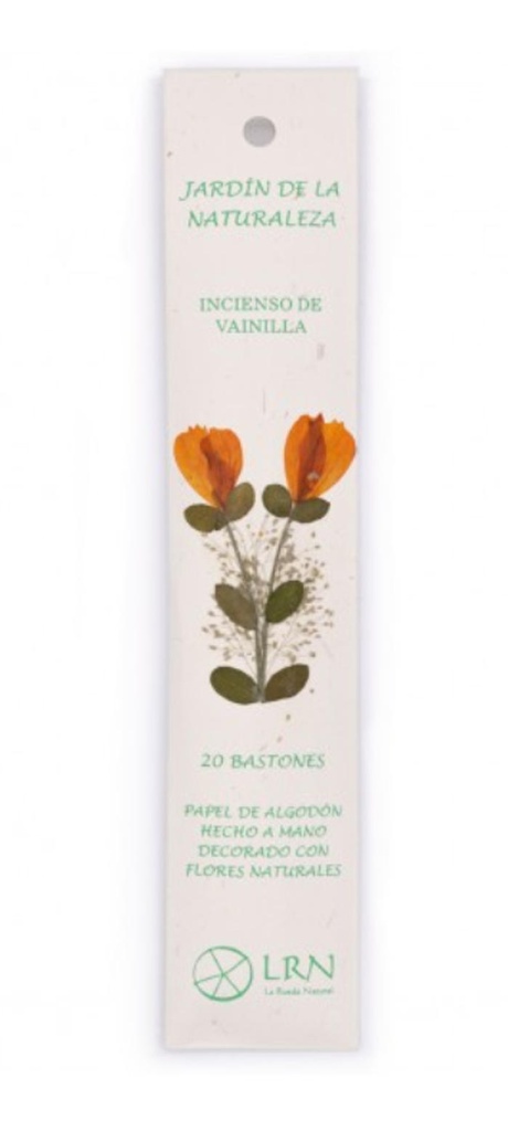 ENCENS VAINILLA JARDIN DE LA NATURALEZA LA RUEDA NATURAL