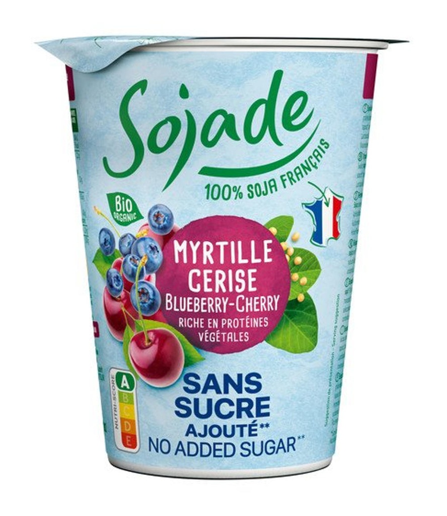 SOJADE MIRTIL CIRERA SENSE SUCRE 400gr