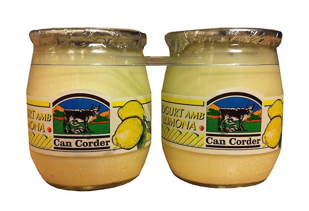 IOGURT AMB LLIMONA 2x125gr CAN CORDER