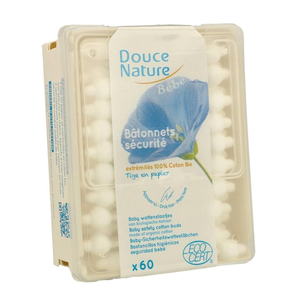 BASTONETS PER LES ORELLES BEBE "DOUCE NATURE"