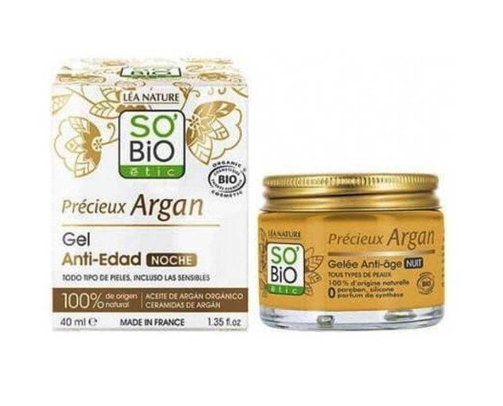 GEL ANTI EDAT NIT 40ml ARGAN SOBIO