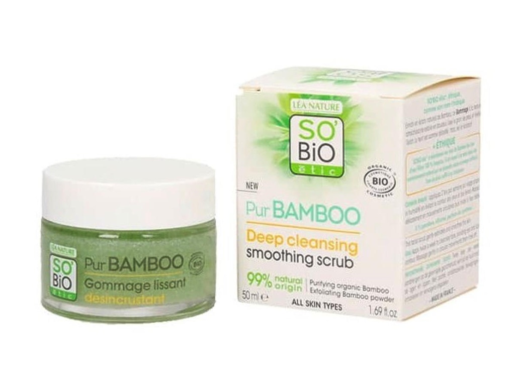 PEELING ALLISADOR NETEJA PUR BAMBOO 50ml SOBIO