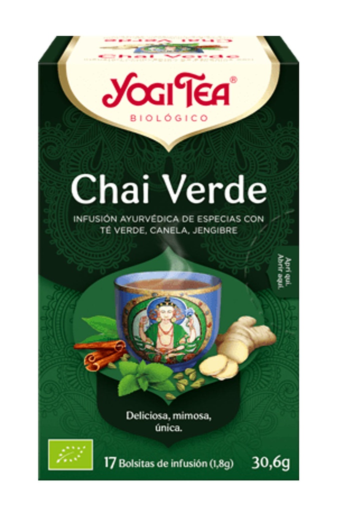 YOGI TEA CHAI VERD BIO