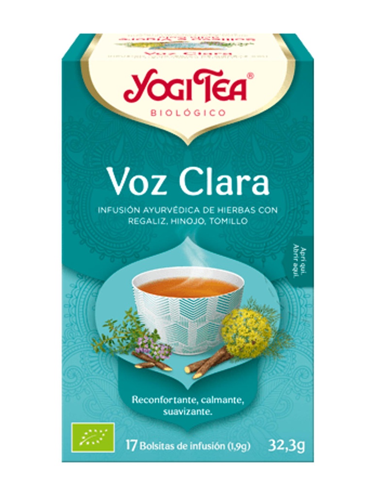 YOGI TEA VEU CLARA