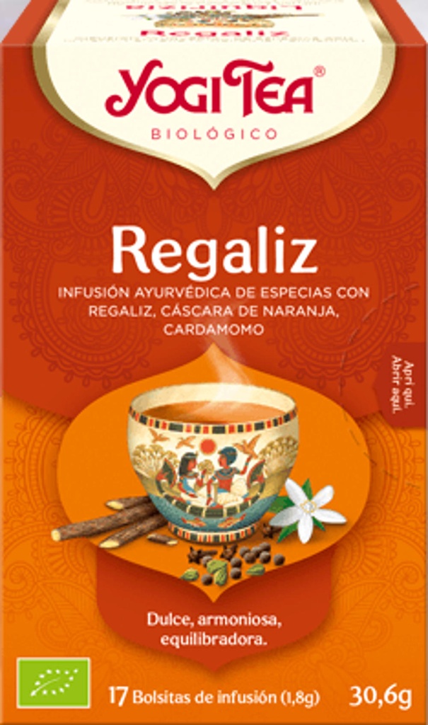 YOGI TEA DE REGALESIA "Licorice"