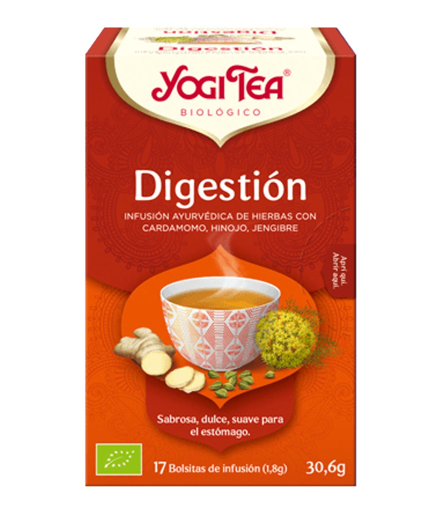 YOGI TEA DIGESTIÓ 17 bossetes