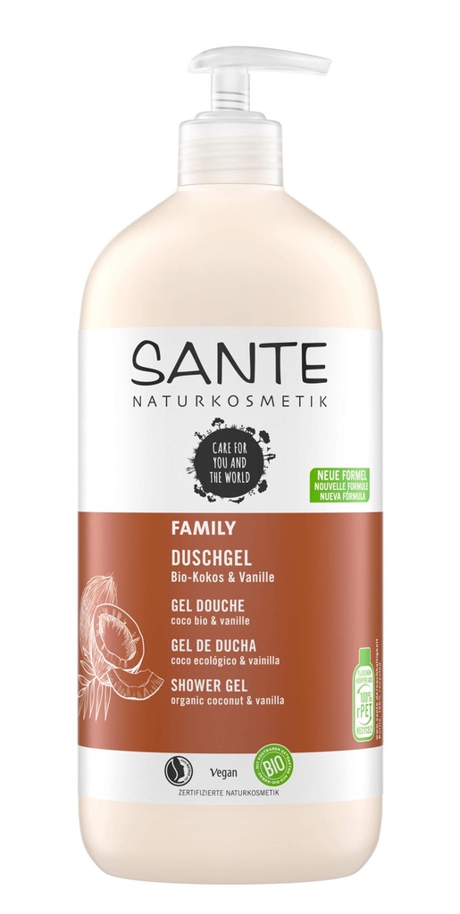 GEL DE  DUTXA COCO-VAINILLA 950ML SANTE