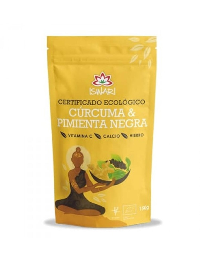 CURCUMA AMB PEBRE NEGRA 150gr ISWARI