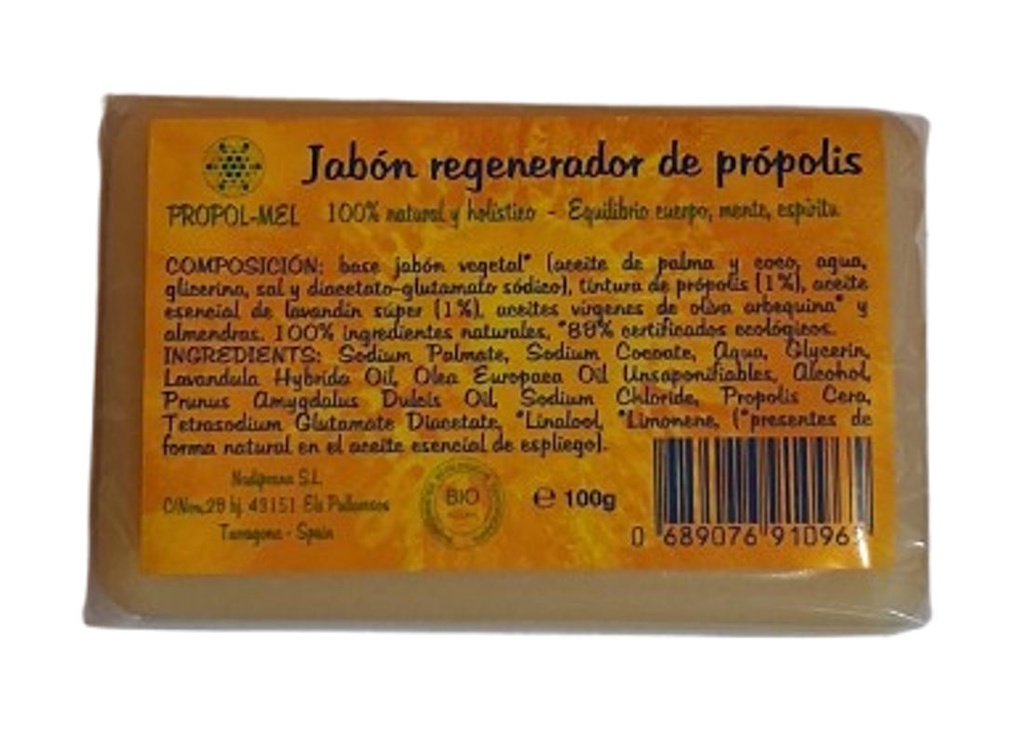 SABO DE PRÒPOLIS 100gr  J.LLORENS