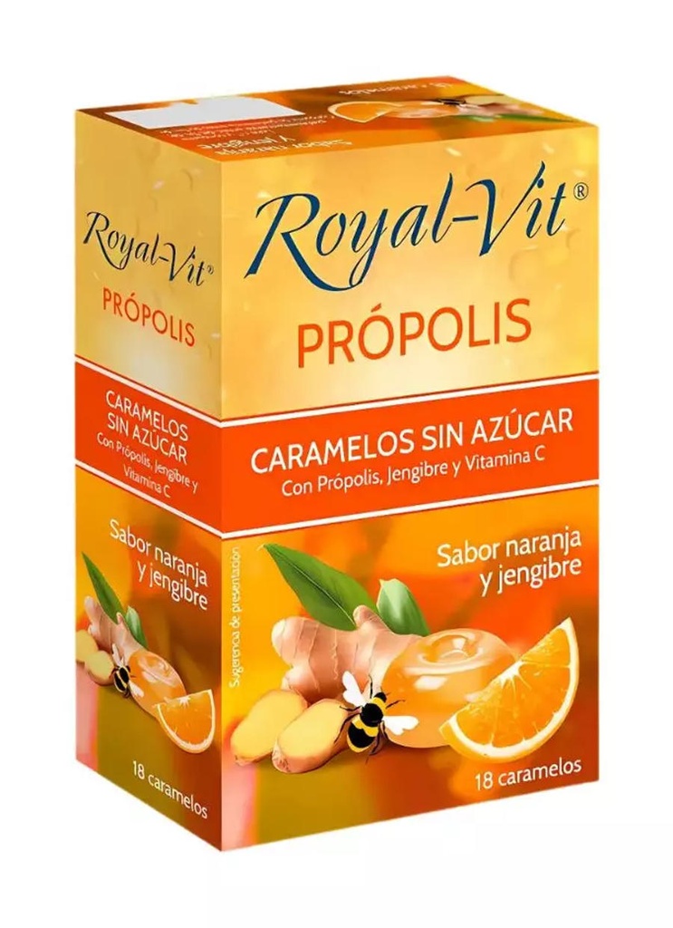 ROYAL-VIT CARAMELS GINGEBRE I TARONJA