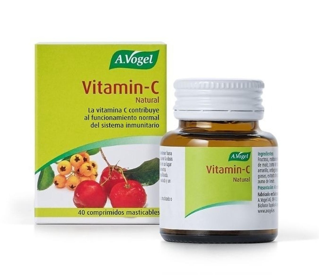 VITAMINA C  40uni  A.VOGEL
