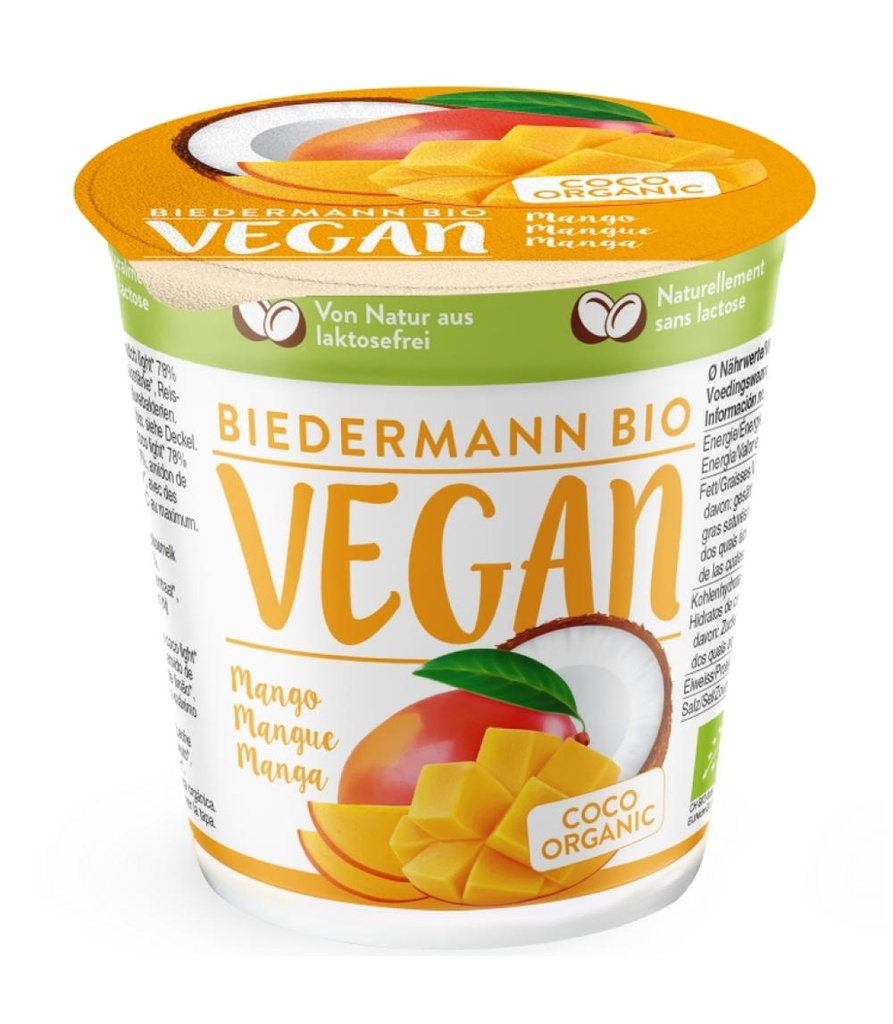 FERMENTAT COCO-MANGO 150GR BIEDERMANN VEGAN 
