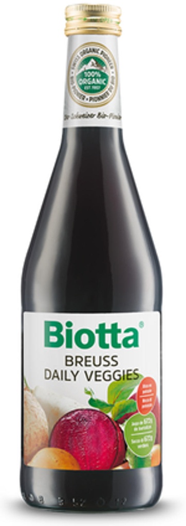 SUC DE VERDURES "BREUSS" 500ML BIOTTA
