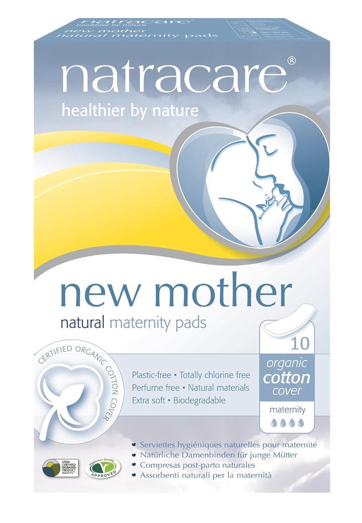 COMPRESES MATERNITAT 10u NATRACARE