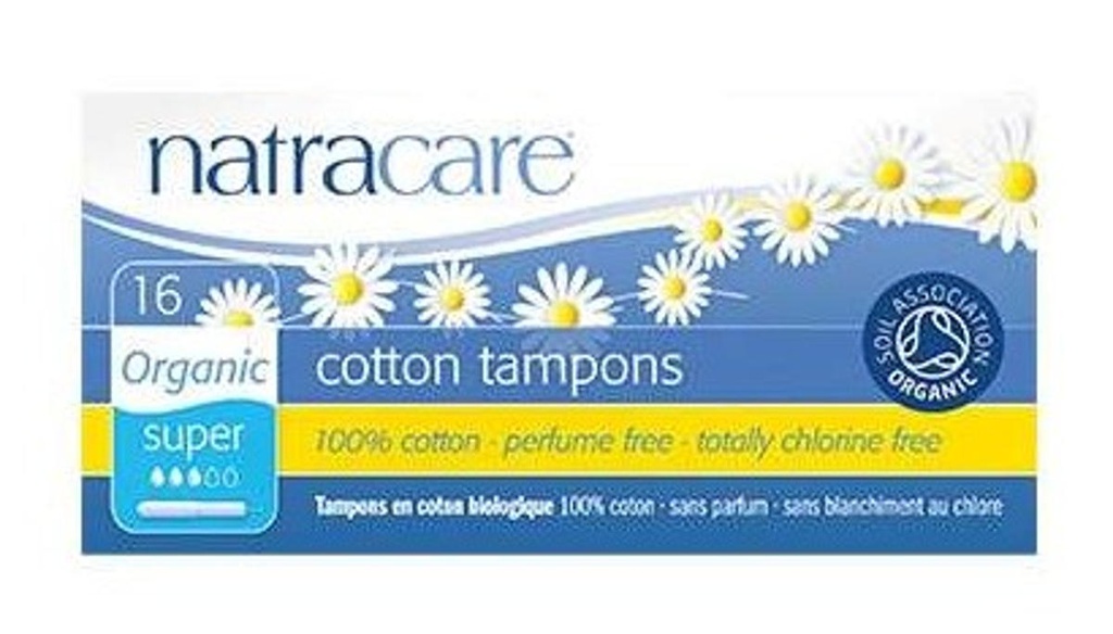 TAMPONS 16 SUPER NATRACARE