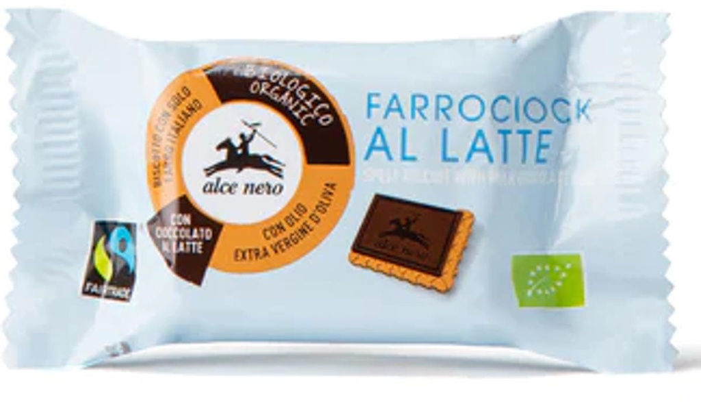 GALETA ESPELTA COBERTA XOCO+LLET 28gr ALCE NERO