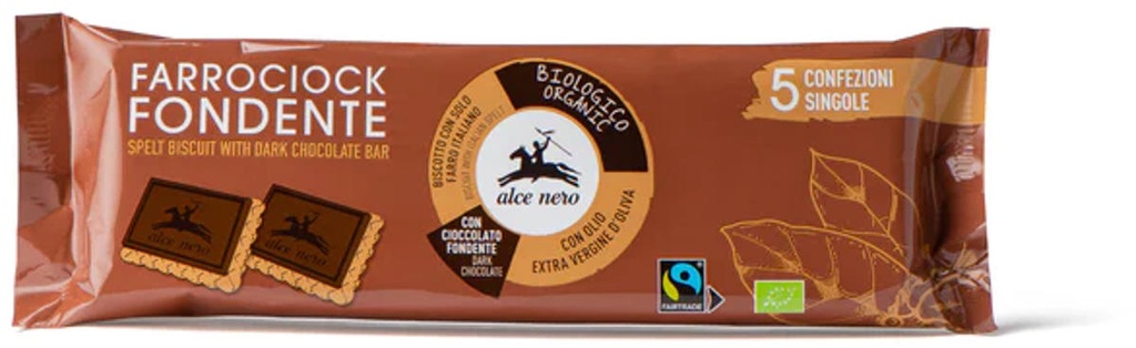 GALETA ESPELTA COBERTA DE XOCO NEGRE 28GR BIO ALCE NERO