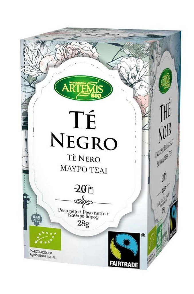 TE NEGRE ENGLISH BREAKFAST 28gr ARTEMIS