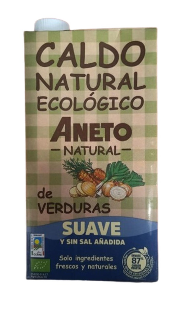 BROU VERDURA SUAU S/SAL 1L BIO ANETO