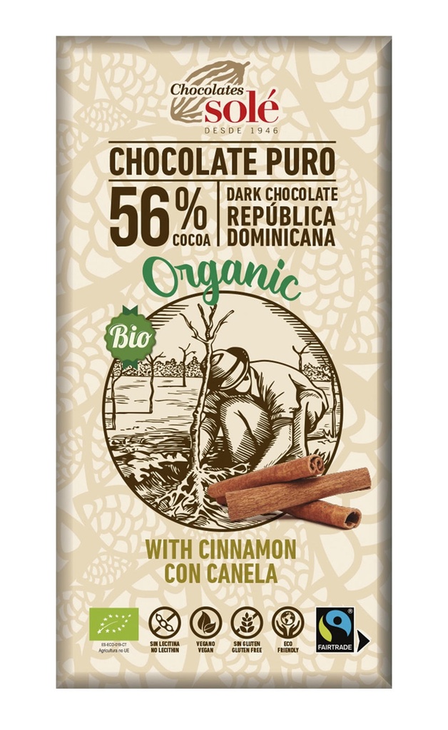 XOCOLATA NEGRE AMB CANYELLA SOLÉ