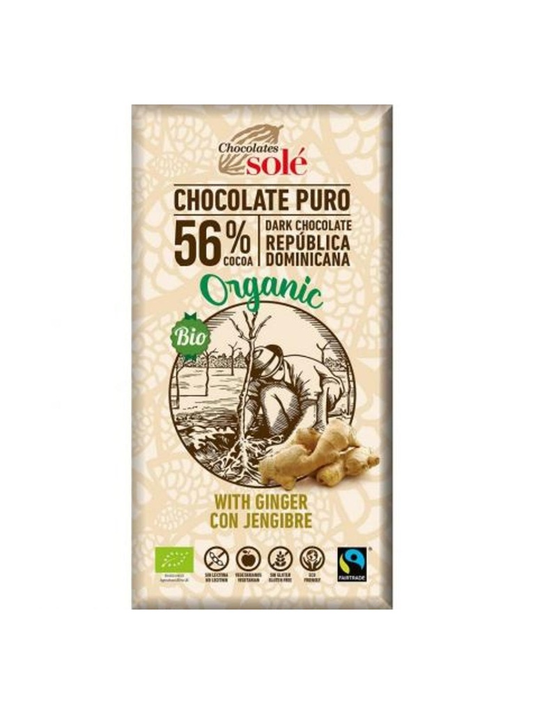 XOCOLATA NEGRE AMB GINGEBRE  SOLÉ