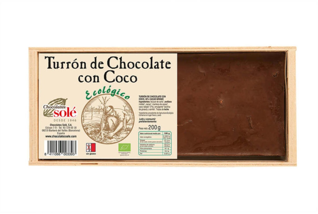 TORRO COCO ECO 200gr SOLE AMB XOCO
