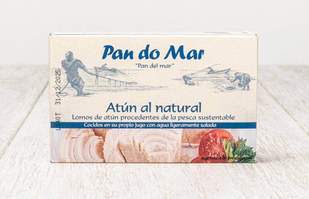 TONYINA AL NATURAL 120gr PAN DO MAR