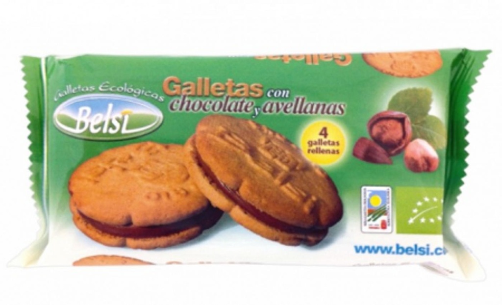 GALETES FARCIDES XOCO-AVELL 4 uni  BELSI