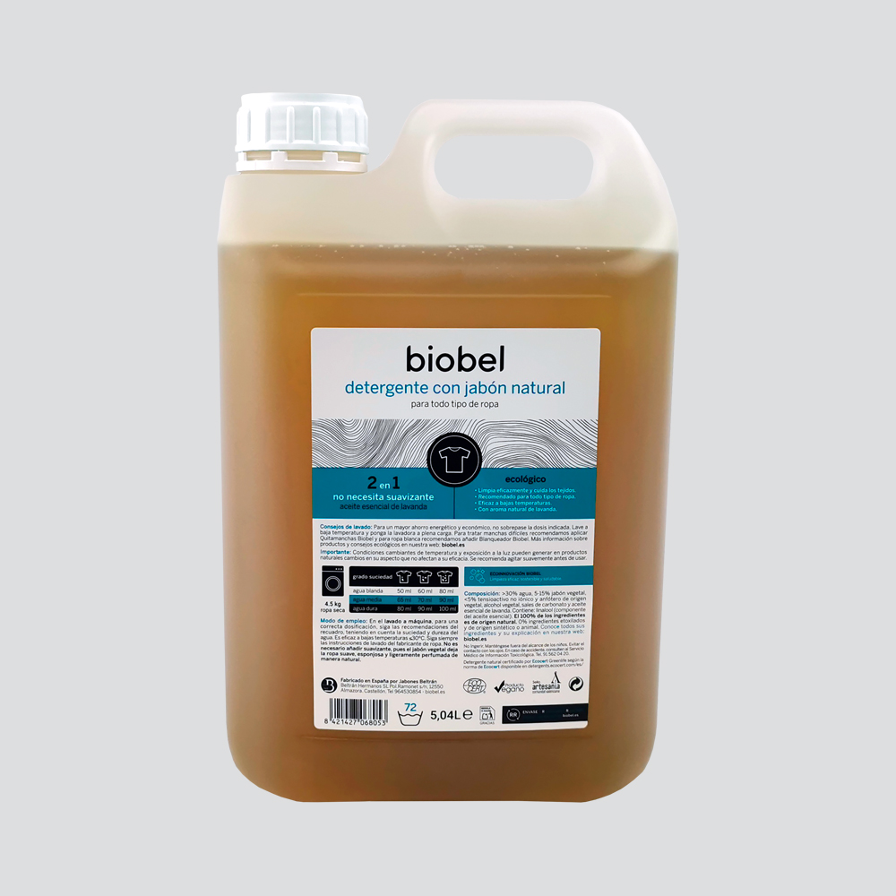 DETERGENT ESPIGOL 5L RENTADORA ROBA BIOBEL