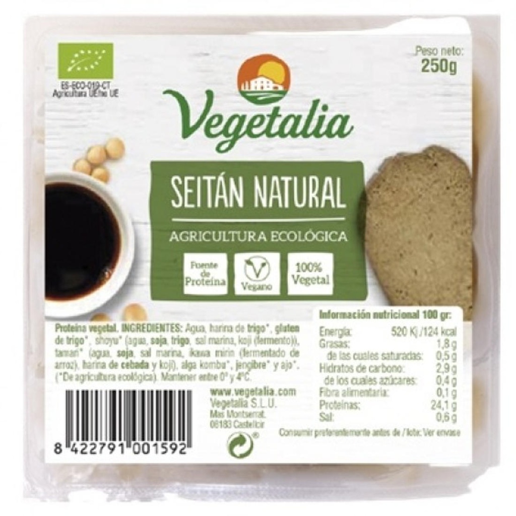 SEITAN FRESC 250G VEGETALIA