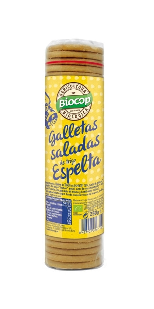 GALETA SALADA ESPELTA 230gr BIOCOP