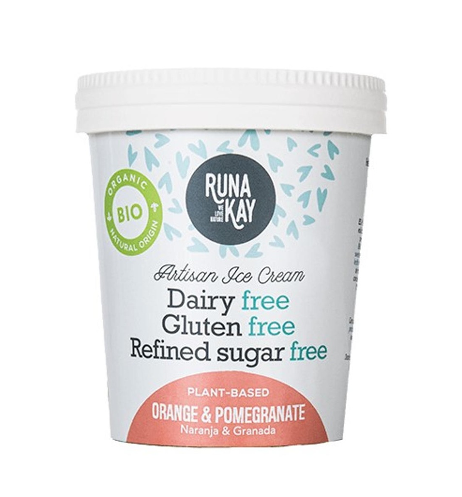 GELAT DE MAGRANA I TARONJA 460ml BIO RUNA KAY
