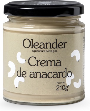 CREMA ANACARD CRU 210gr OLEANDER.