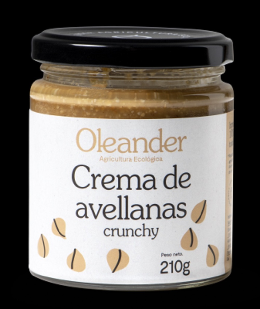 CREMA AVELLANES CRUNXI BIO 210gr OLEANDER