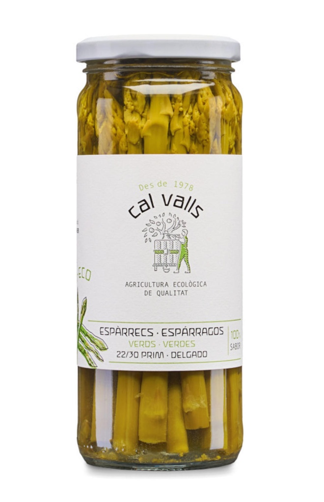 ESPARRECS VERDS  467 ML  CAL VALLS