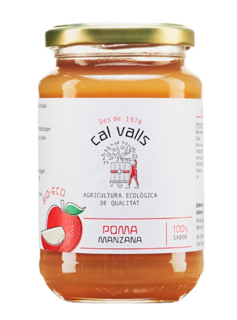 MELMELADA POMA 375 gr CAL VALLS