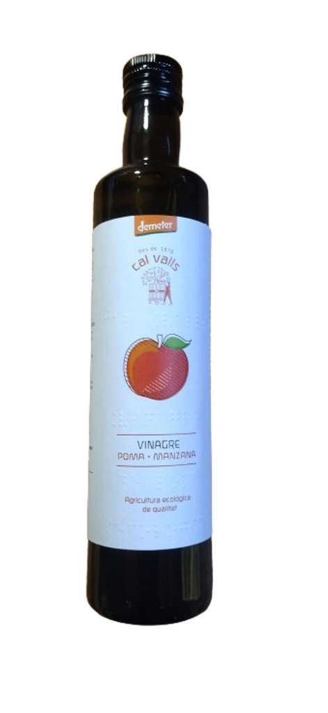 VINAGRE DE POMA NO FILTRAT 500ML CAL VALLS