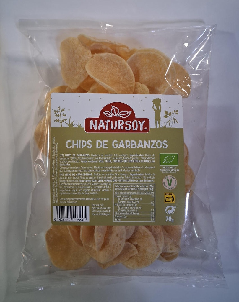 XIPS DE CIGRÓ 70GR NATURSOY 