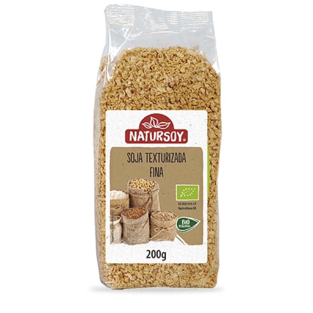 SOJA TEXTURIZADA FINA 200g NATURSOY