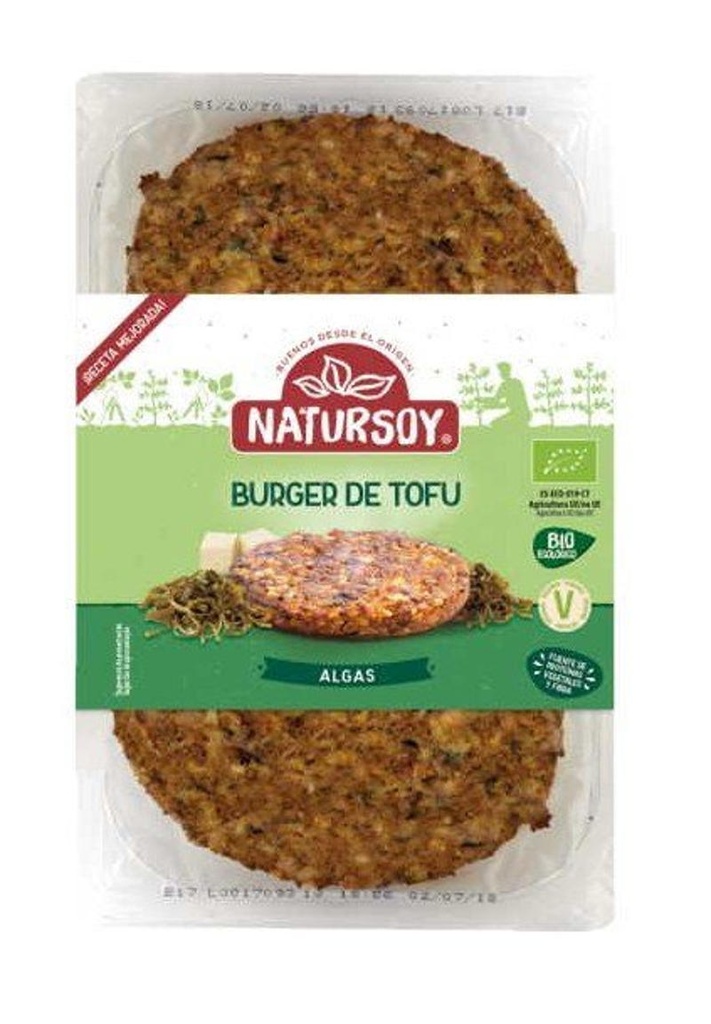 HAMBURGUESA TOFU I ALGUES 2 UNI NATURSOY