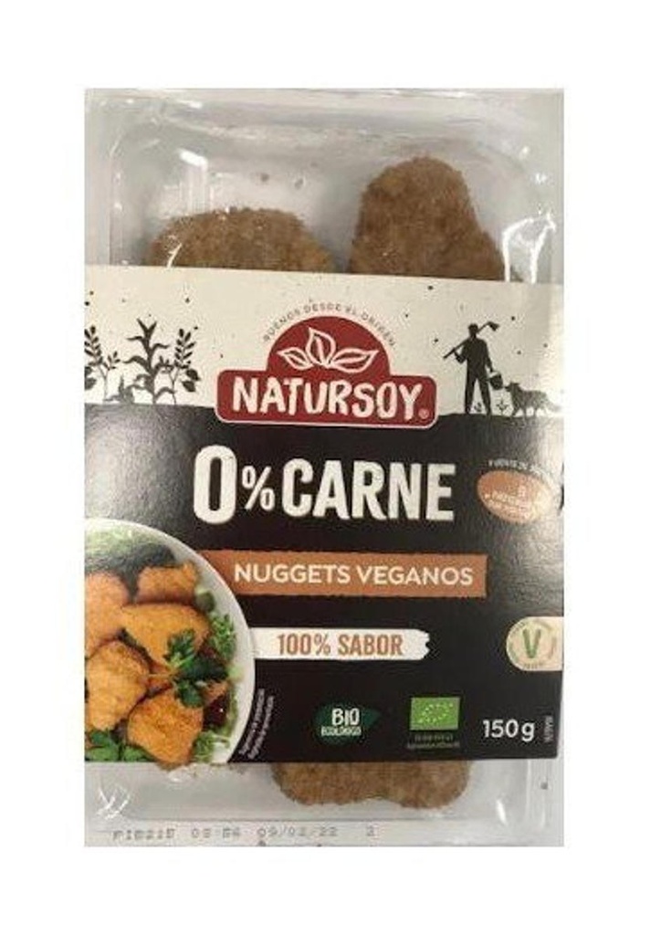 NUGGETS DE TOFU ARREBOSSATS 150gr NATURSOY