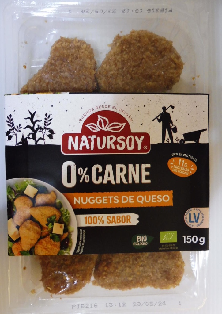 TASTETS TOFU I FORMATGE ARREBOSSATS NATURSOY