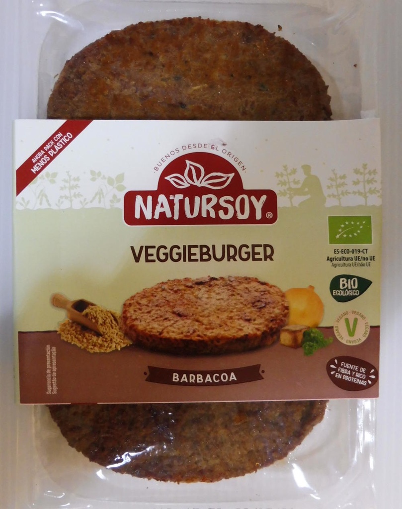 VEGGIEBURGER BARBACOA 200gr NATURSOY