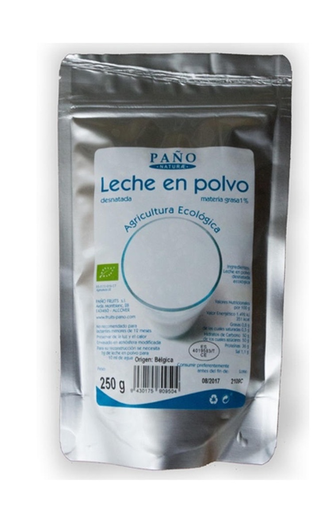 LLET EN POLS DESNATADA 500gr PAÑO