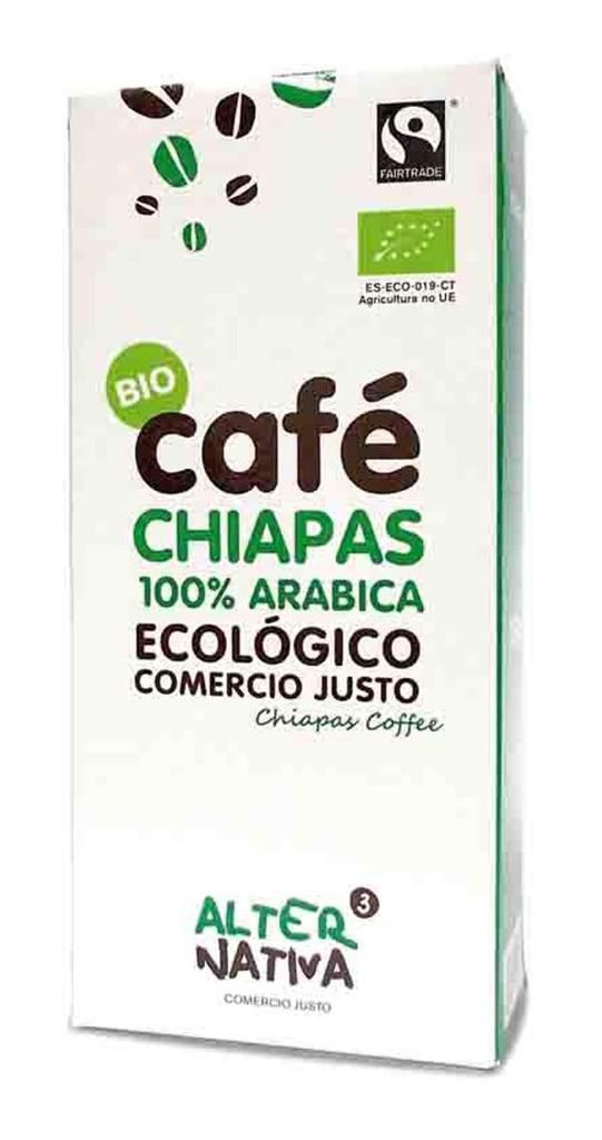 CAFE CHIAPAS ARABICA 100%  250 GR