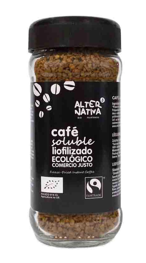 CAFÉ SOLUBLE LIOFILITZAT BIO 100GR ALTERNATIVA