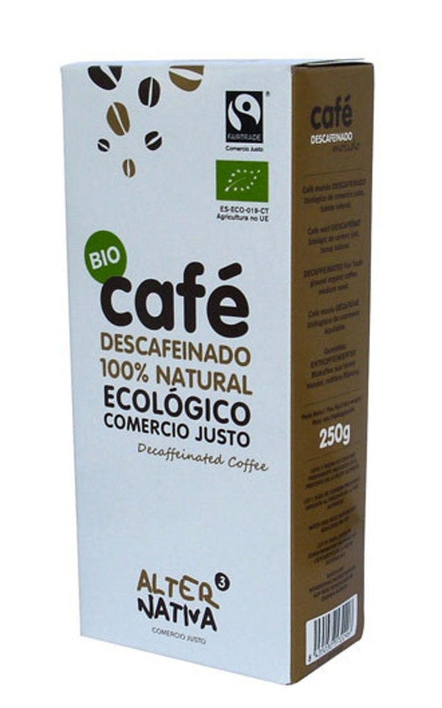 CAFE DESCAFEINAT 100% NATURAL ALTERNATIVA